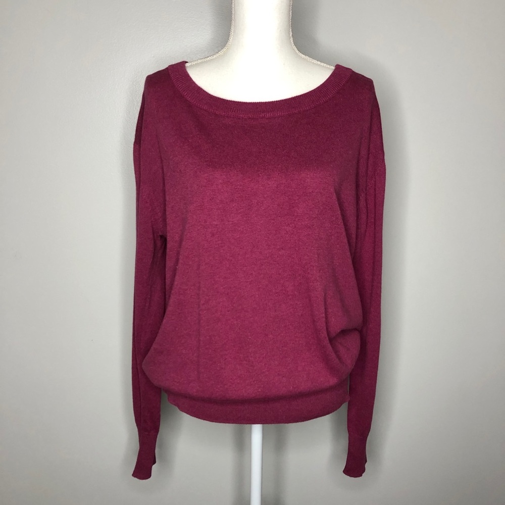Pact Organic 100% Organic Cotton Open Back Sweater